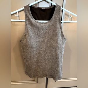 Vuori ribbed tank top, size XS
